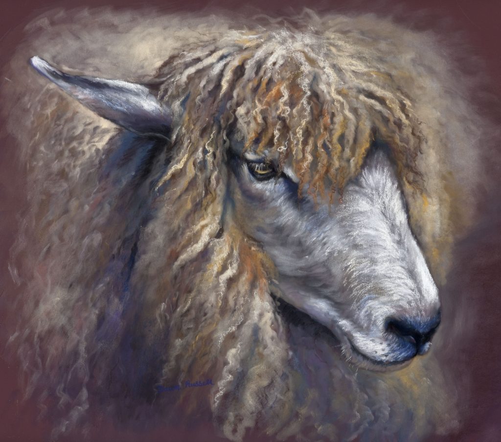 Painting of LEICESTER LADY artwork